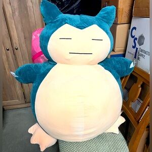 Giant Snorlax Stuffy 💙 SOLD‼️